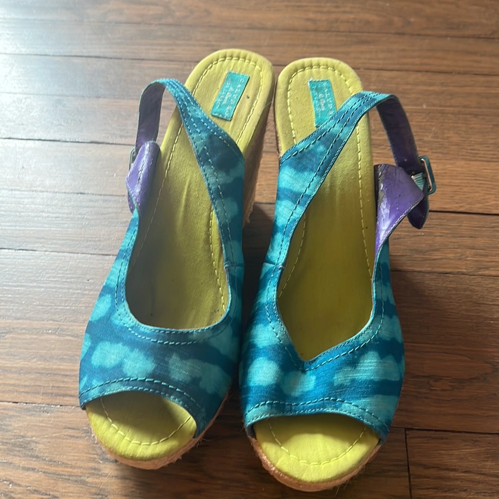 Calypso Espadrille Wedge Size 10